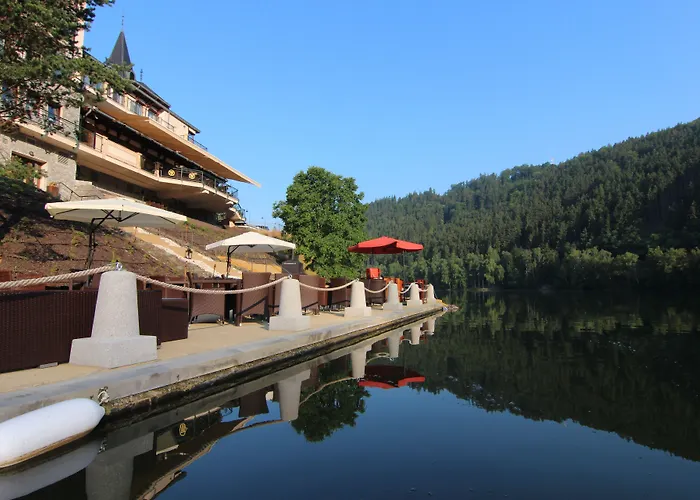 Retro Riverside Wellness Resort